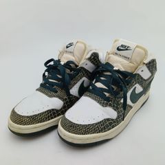 NIKE ナイキ DELTA FORCE 3/4 DELUXE デルタフォース3/4ハイベーシック スニーカー ホワイト パイソン メンズ 27cm F-11-6