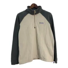 Columbia コロンビア フリースジャケット アウトドア ホワイト (メンズ L) 中古 古着 S5909