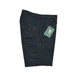 BERWICH ベルウィッチ / BER_MUDA コットンポリエステル ノータックバミューダショーツ 春夏 メンズ ブラック 424133