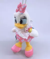 【中古】ぬいぐるみ デイジーダック(トゥーンタウン/東京ディズニーランド34周年) ぬいぐるみバッジ 「ディズニー」 東京ディズニーランド限定