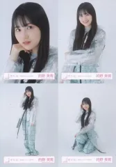 【中古】生写真(乃木坂46) ◇的野美青/櫻坂46ランダム生写真 【「承認欲求」ジャケット写真衣装】 4種コンプリートセット
