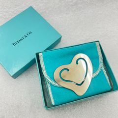TIFFANY＆Co. ティファニー　ハート　ブックマーカー　STERLING　保存袋・箱　クリップ