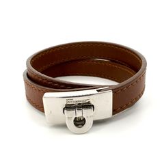 BVLGARI 》レザー ブレスレット ・チャーム付き BVLGARI レザー 