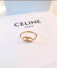 日本製/今治産 新品CELINEセリーヌマイヨントリオンフリング指輪