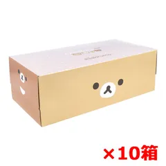 キャラクターボックスティッシュ ハヤシ商事 リラックマ キュート 天然パルプ 150組300枚 X10箱