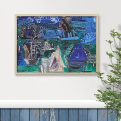 デュフィ　Raoul Dufy 「Le quintette」額付き デュフィ Raoul Dufy 「Le quintette」額付き - メルカリ