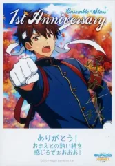 【中古】キャラカード(キャラクター) 【レア】守沢千秋(箔押しサイン入り) 「あんさんぶるスターズ! ミニポスターコレクション(ブロマイド) ～1st Anniversary～」