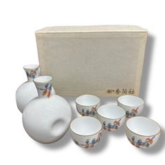 香蘭社 酒器セット 有田焼 徳利 盃