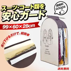 衣類カバー 洋服カバー 衣類 防虫 クローゼット カバー 洋服 L41のサムネイル