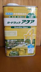 和信ペイント　ガードラックアクア　白木色(A-13)　0.7㎏　木材保護塗料　屋内外木部用
