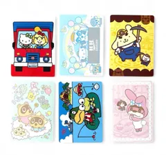 どうぶつの森 サンリオ コラボ ステッカー シール 全6種 セット