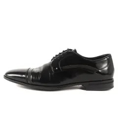 DOLCE&GABBANA ドルチェ&ガッバーナ ストレート チップ レザー シューズ / レースアップ 短靴 ブラック 黒 6 1/2 イタリア製 ブランド ビジネス フォーマルのサムネイル