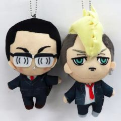 [중고] 봉제인형 마스코트·봉제인형 배지 전 2종 세트 장지&천동 치비 캐릭터 봉제인형 마스코트 [도쿄 리벤저즈]