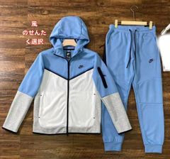 値下げします 新品 Nike TechFleece テックフリース 上下セットアップ ブルー