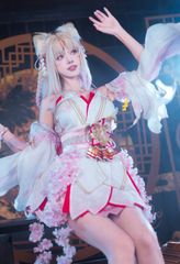 NARAKA:BLADEPOINT 土御門胡桃　桜雲の天女　コスプレ　衣装
