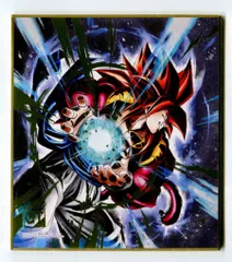 BANDAI ドラゴンボール色紙ART RAGING/2604268 超サイヤ人4 ゴジータ 2のサムネイル