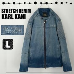 karl kani / カールカナイ N-3B デニム モノグラム ジャケット - メルカリ