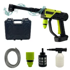 【新着商品】対応 高圧洗浄機 コードレス バッテリー フォームガン 最大吐出圧力 5Mpa 洗車 ガン (Makita) ハンディウォッシャー 14.4V 18V 使用可能 互換 マキタ 充電式 電動工具 日本語説明書 バッテリー 別売り