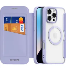 ★iPhone 16 Pro ケース 手帳型 背面クリア カード収納 入れ2枚 アイフォン 16 Pro ケース MagSafe対応 ワイヤレス充電対応 マグネット式