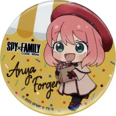 【中古】バッジ・ピンズ アーニャ・フォージャー オリジナル缶バッジ 「劇場版 SPY×FAMILY CODE： White」 ファミリーマート限定 対象商品購入特典