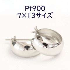 ジュエリー専門店Carat Pt900 10mm スピンドル 中折れ式ピアス - メルカリ