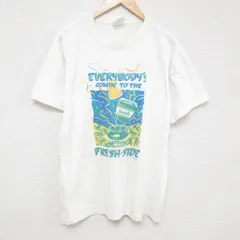 XL/古着 半袖 ビンテージ Tシャツ メンズ 90s Salen 大きいサイズ クルーネック 白 ホワイト 25jun23 中古