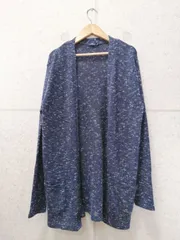 URBAN RESEARCH アーバンリサーチ ニットカーディガン 長袖 ポケット ウール混 ブルー系 38サイズ