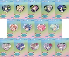 【中古】バッジ・ピンズ 全14種セット キラキラビッグハート型缶バッジ“ミュージックビデオ”Vol.1 「プロジェクトセカイ カラフルステージ! feat. 初音ミク」