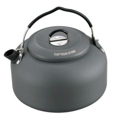 【迅速発送】キャプテンスタッグ キャンプ バーベキュー用 やかん ケトル アルミ キャンピング ケットル 1.3L