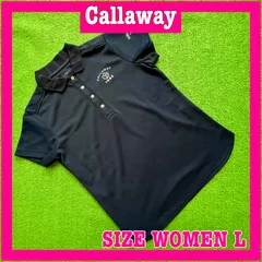 Callaway キャロウェイ 半袖 2022年モデル ロゴ刺繍  速乾性 ストレッチ ポロシャツ L
