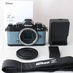 ニコン　Nikon Zfc チョークブルー Z fc 16-50 VR レンズキット チョークブルー シャッター回数 約