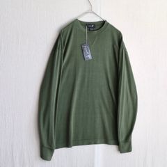 デッドストック】 90s GOOUCH シルク カットソー / 2 オリーブ