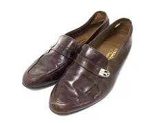 BALLY バリー レザー ローファー 表記サイズ 4 1/2(約23.0cm) 靴 シューズ レディース ブラウン系 DJ7250