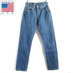 2000年製 USA製 リーバイス501 ブルー ジーンズ W27 FOR WOMEN ジーパン デニム アメリカ製 00s ビンテージ D147-21-0102ZTW