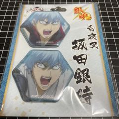 銀魂 坂田銀時 白夜叉 原作 缶バッジ - メルカリ