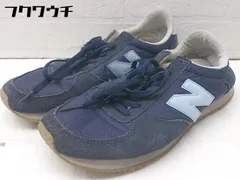 ◇ NEW BALANCE ニューバランス WL220CRC スニーカー シューズ サイズ24cm ネイビー レディース ▽  【1002802053283】