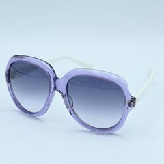 M07 美品 OliverGoldsmith オリバーゴールドスミス SANDY サンデー セルフレームサングラス パープル/ホワイト