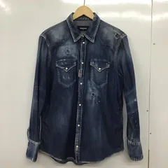 DSQUARED2 ディースクエアード2 シャツ、ブラウス 長袖 長袖シャツ デニムシャツ カラーシャツ