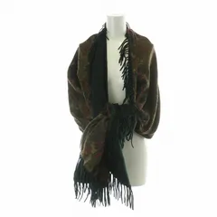 ロロピアーナ Loro Piana 大判 ストール ブランケット フリンジ ロゴ 総柄 カシミヤ マルチカラー ■GY18 /MQのサムネイル