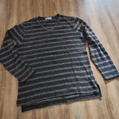 美品　タケオキクチ　長袖　カットソー　グレー系　Mサイズ