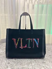 daiii　【VALENTINO】men's トートバッグ ブラック A4 GIANNI VALENTINO ジャンニ・バレンチノ トートバッグ ブラック