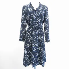クレージュ courreges ワンピース ロング 総柄 ベルト付き a938768のサムネイル