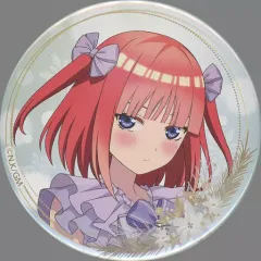 【中古】バッジ・ピンズ 中野二乃 76mm缶バッジ 「くじ引き堂 五等分の花嫁 クリスマスくじ」 D-2賞