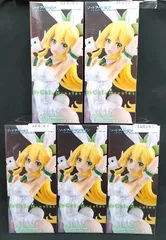 プライズ ソードアート・オンライン BiCute Bunnies Figure リーファ ホワイトパールver. 5体セット 美少女フィギュア まとめ