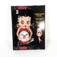 BETTY BOOP Animated Clock　ベティブープ　掛け時計　振り子時計　ヴィンテージ　アンティーク　アメトイ