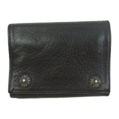 CHROME HEARTS クロムハーツ（原本無） 3FOLD 3フォールド レザー