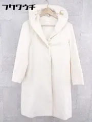 ■ grove グローブ 長袖 コート サイズM アイボリー系 レディース 【中古】 【1002800542451】