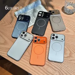 iPhone 14 Pro Max「iPhone全機種対応 スマホケース MagSafe対応 超薄型 レンズ保護 高品質素材 6色選べる アイフォンケース」cxsjk1017p011