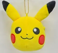 【中古】バッグ ピカチュウ ぬいぐるみフェイスマスコットポーチ 「ポケットモンスター」