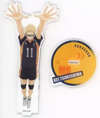 【中古】アクリルスタンド・アクリルパネル 月島蛍(ブロック) アクリルスタンド 「ハイキュー!! 全国遠征ポップアップストア」